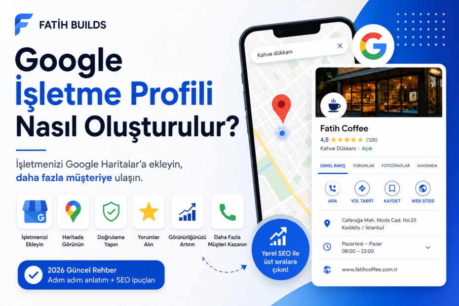 Google İşletme Profili Nasıl Oluşturulur
